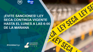 Photo of ¡Evite sanciones! Ley seca continúa vigente hasta el lunes a las 6:00 de la mañana